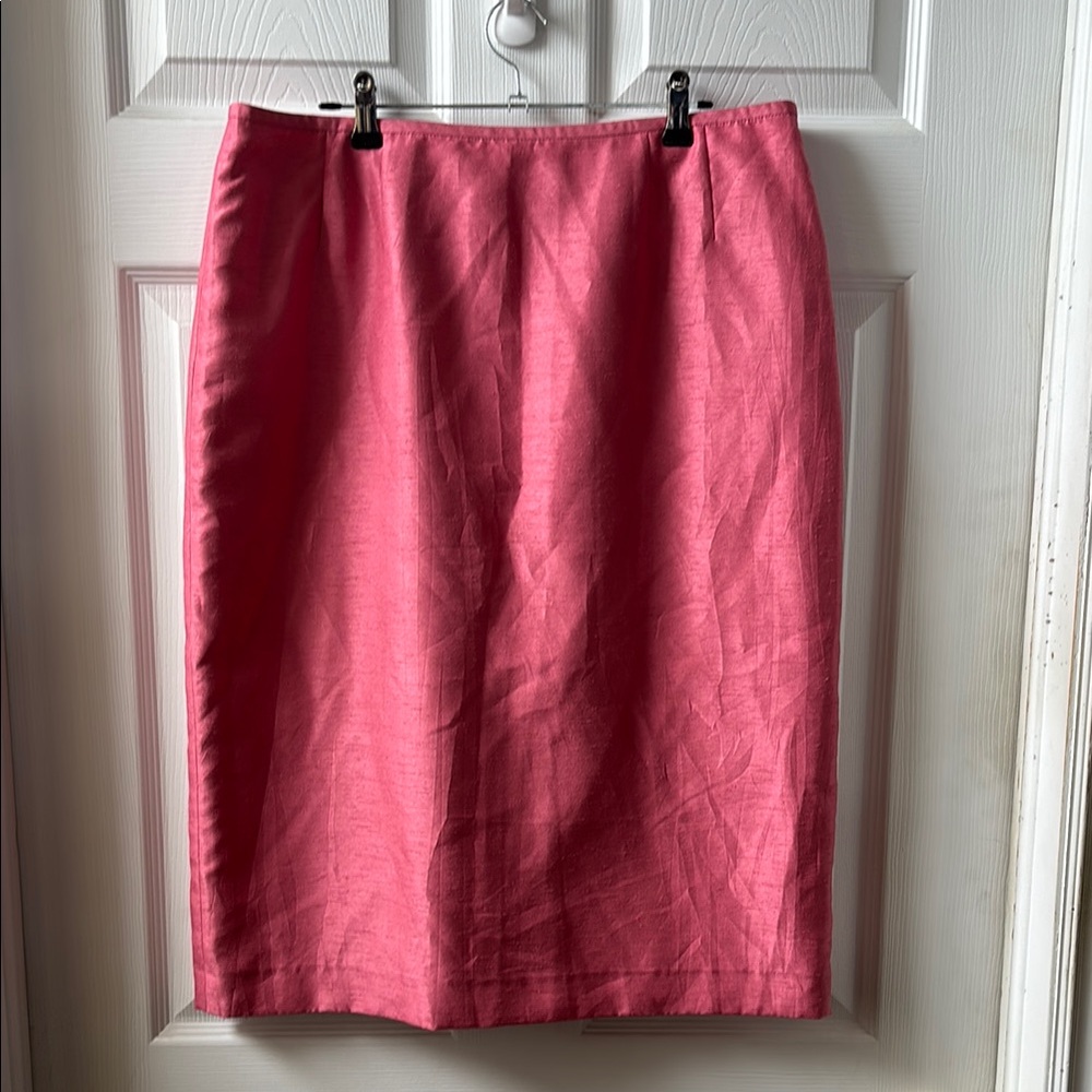 Kasper Vibrant Pink Pencil Skirt
